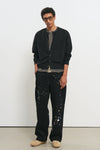 General Idea MAN Hand Stitch Layered Cardigan