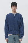 General Idea UNISEX Hairy Knit Pocket Cardigan