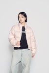 ADLV Woman Basic Logo Oversize Short Crop Duck Down Jacket
