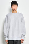 General Idea UNISEX Essential Cozy Crewneck [Melange Grey]