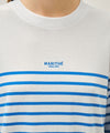 Marithé François Girbaud Block Stripe Long Sleeve Tee
