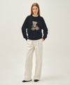 Marithé François Girbaud DOODLE BEAR SWEATSHIRT