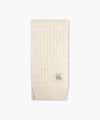 Marithé François Girbaud KIDS CABLE MUFFLER IVORY
