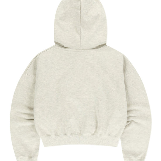 Mahagrid MGD SERIF LOGO CROP HOODIE