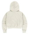 Mahagrid MGD SERIF LOGO CROP HOODIE