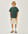Marithé François Girbaud Kids Multi Stripe Tee