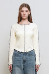 General Idea WOMAN Interlock Slim Fit T-Shirt