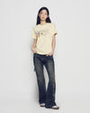 ADLV Woman Typing Profile Short Sleeve T-Shirt