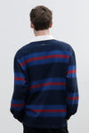 General Idea UNISEX Classic Bold Stripe Rugby T-Shirt