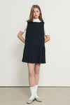 General Idea WOMAN Pleated Skirt Mini Dress