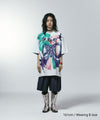 Nice Ghost Club Bunny Bear Spray Art Big Big Tee
