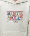 Marithé François Girbaud Kids Doodle Classic Logo Hoodie (Brushed) Dark Green