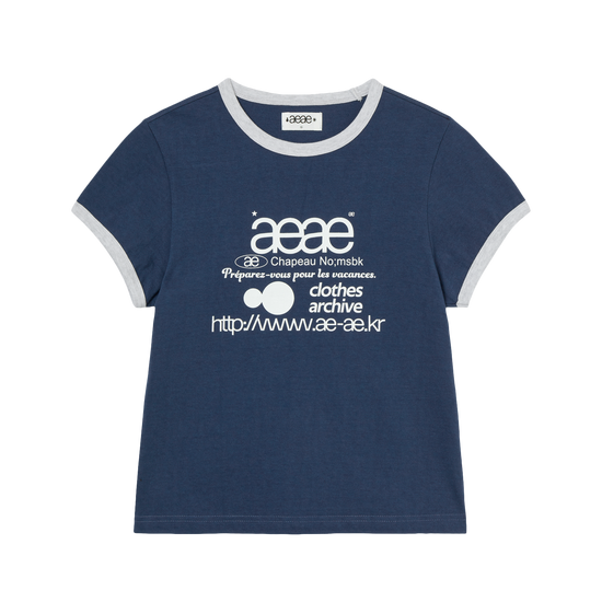 AEAE Web Logo Ringer Tee