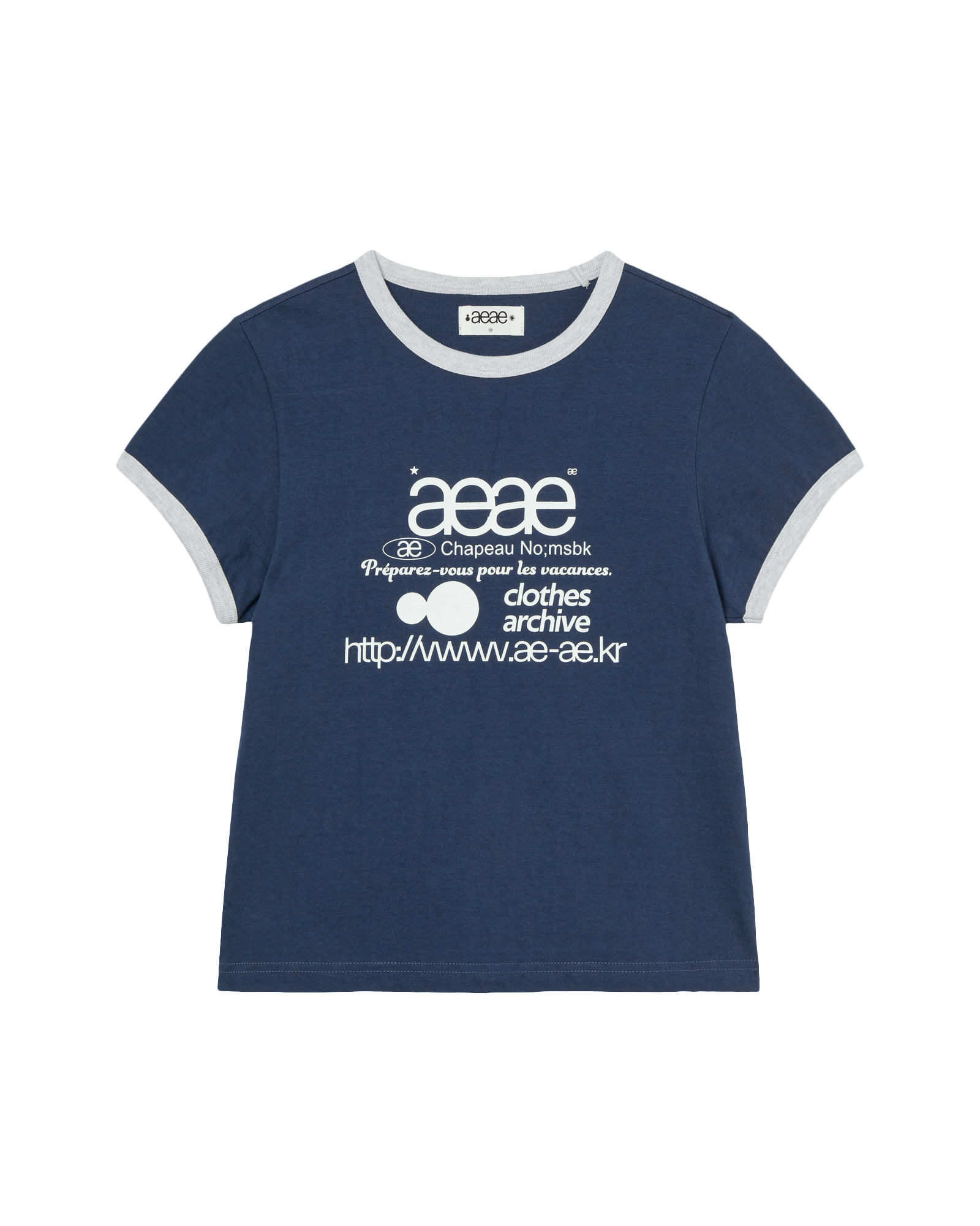 AEAE Web Logo Ringer Tee