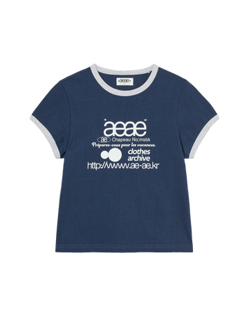 AEAE Web Logo Ringer Tee
