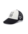 Nice Ghost Club Devil Bear Mesh Cap [White]