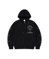 Mahagrid Cross Stud Hood Zip Up