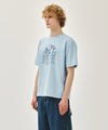 Marithé François Girbaud AEROCOOL LEMON CLASSIC LOGO TEE ice blue