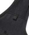 Nice Ghost Club Denim Doodle Shoulder Tote Bag