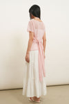 General Idea WOMAN See-Through Halterneck Layered Knit Set [PINK]