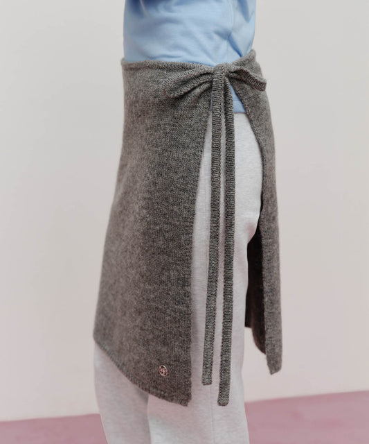Marithé François Girbaud W KNIT LAYERED SKIRT