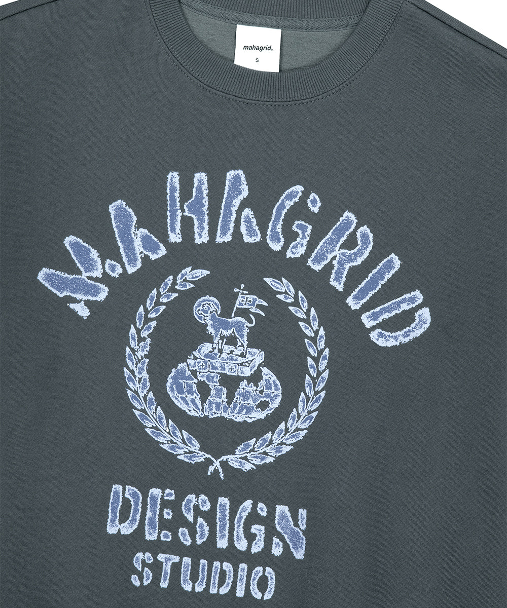 Mahagrid VINTAGE COLLEGE SWEATSHIRT