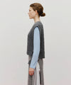 Marithé François Girbaud W Side Ribbon Knit Vest