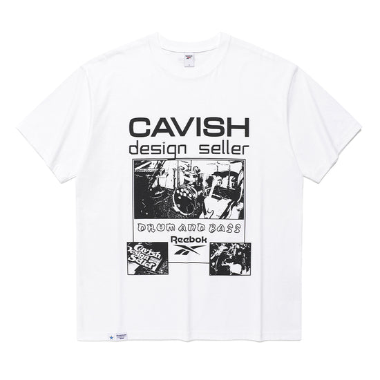 Cavish CAVISH X Reebok Drum and Bass Short Sleeve Tee [White]
