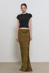 General Idea WOMAN Printed Bias Long Skirt