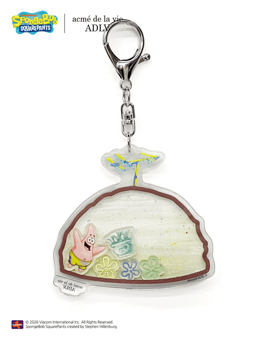 ADLV Bikini Bottom Patrick House Keyring