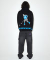 Mahagrid Hockey Knit Zip-Up Hoodie