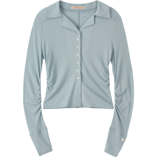 Bitter Cells Essential Shirring Slim Fit Shirt