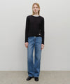 Marithé François Girbaud W HIGH STRAIGHT DENIM PANTS