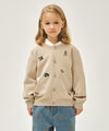 Marithé François Girbaud Kids Doodle Bear Cardigan