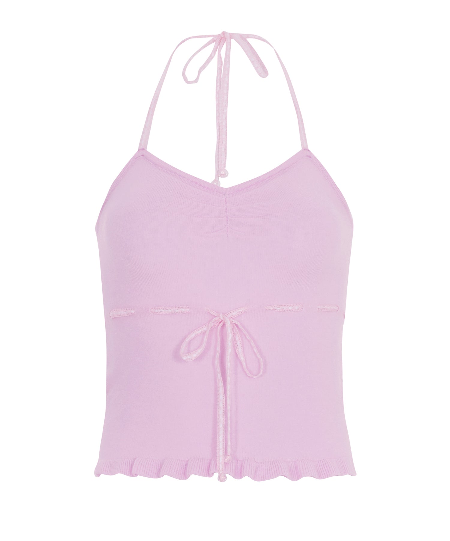 Bitter Cells Regina Pleats Ribbon Top