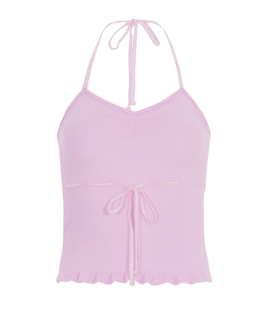 Bitter Cells Regina Pleats Ribbon Top