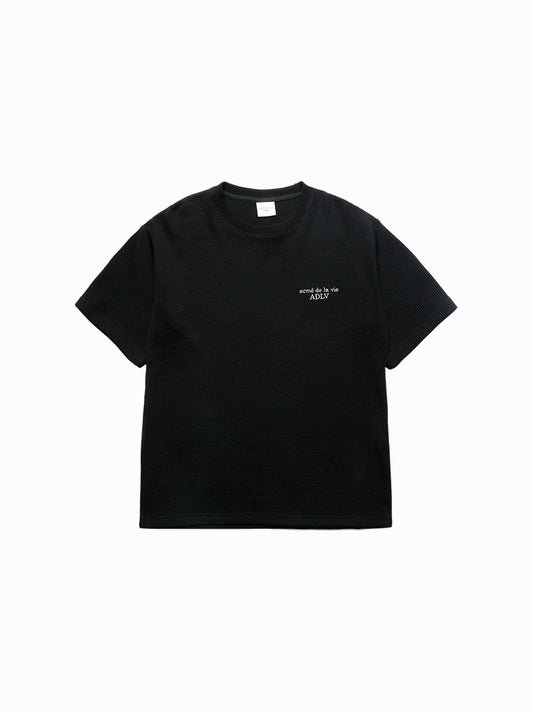 ADLV BASIC LOGO WAFFLE SHORT SLEEVE T-SHIRT
