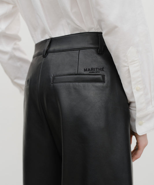 Marithé François Girbaud Women's Regular Logo Bermuda Pants Black