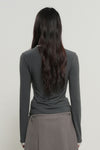 General Idea WOMAN Layered Twist T-Shirt