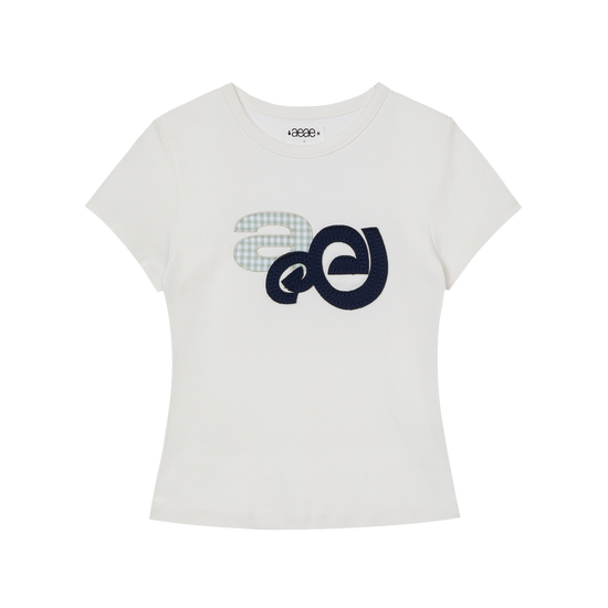 AEAE Applique Logo Tee