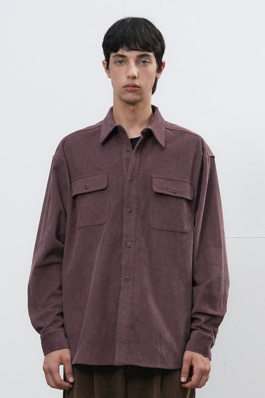 General Idea MAN Loose Fit Corduroy Shirt