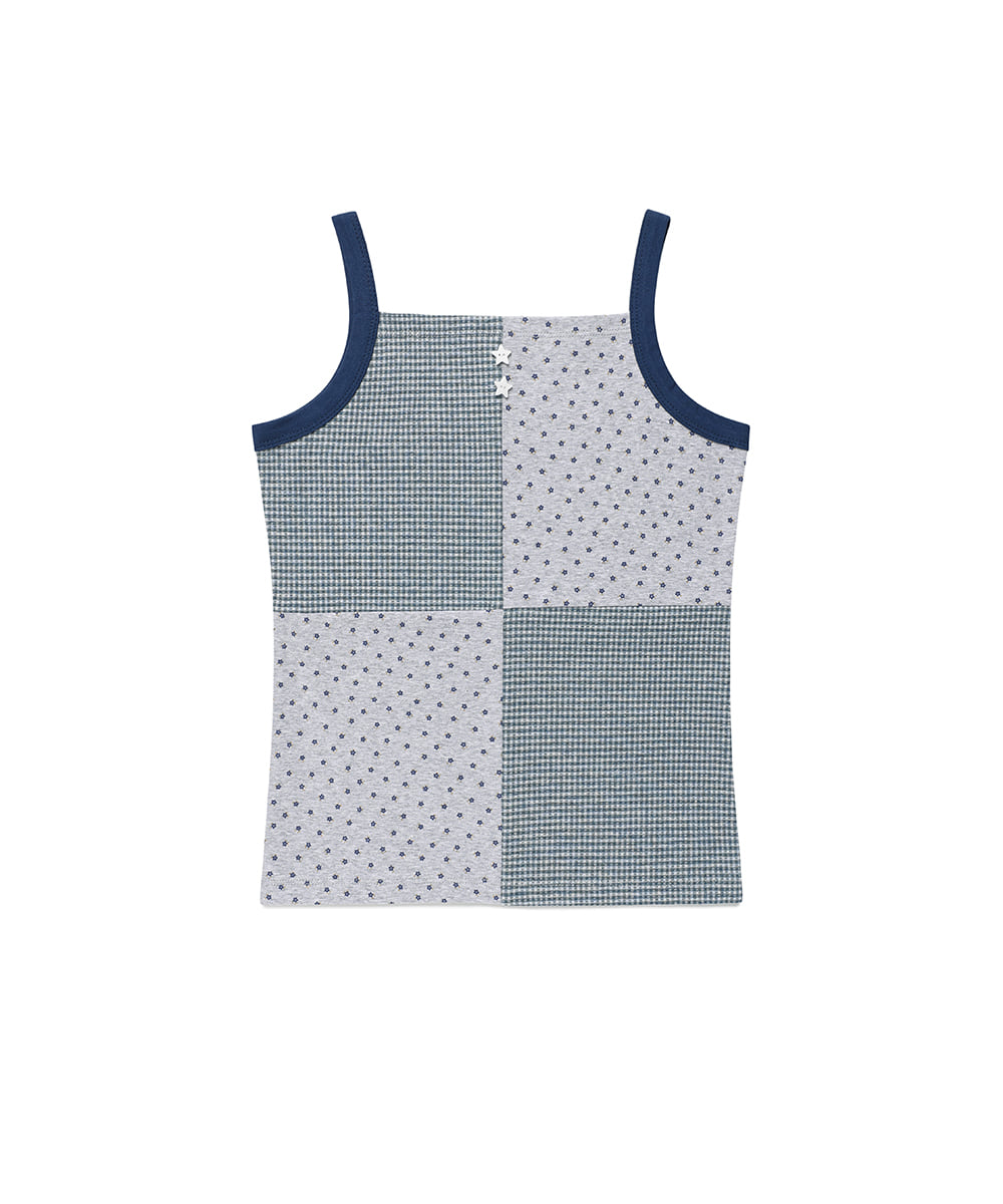 Cavish Mix Patch Sleeveless