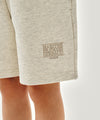 Marithé François Girbaud [6/17 Pre-Order] KIDS CLASSIC LOGO SWEAT SHORTS oatmeal