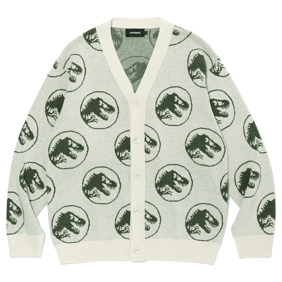 Mahagrid JURASSIC LOGO INTARSIA CARDIGAN