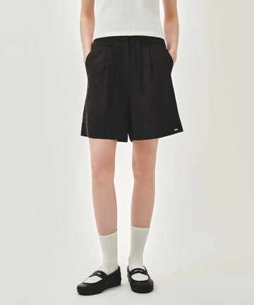 Marithé François Girbaud W EASY LINEN SHORTS