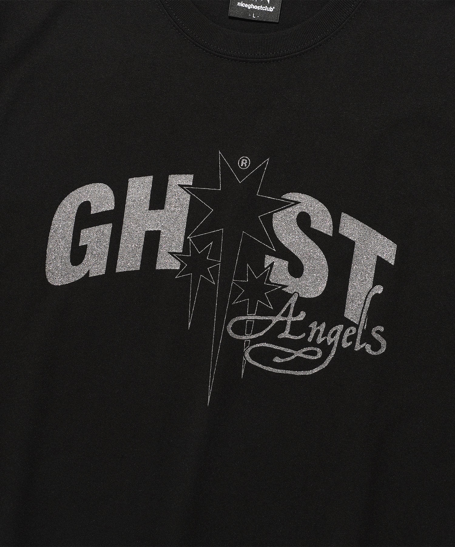 Nice Ghost Club Ghost Angels Tee [Black]
