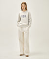 Marithé François Girbaud CRACK CLASSIC LOGO LONG SLEEVE TEE stripe