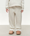 Marithé François Girbaud Kids Doodle Classic Logo Sweatpants (Brushed) Oatmeal
