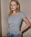 Bitter Cells Essential ST Square Neck Tee