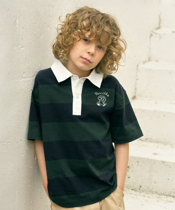 Marithé François Girbaud ENFANT POLO STRIPE TEE